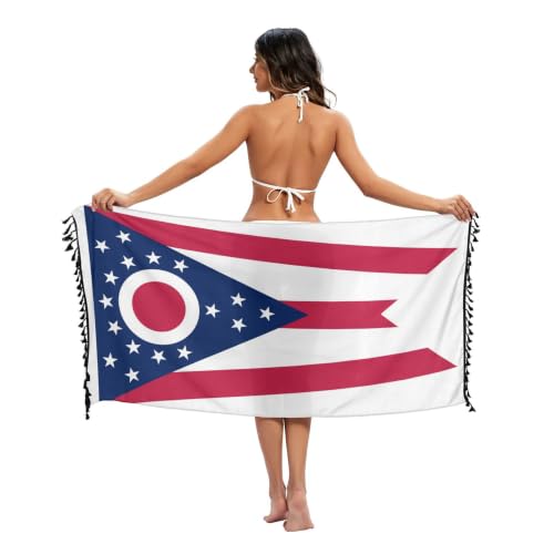 Bañador Ohio State mujer traje de baño bandera Oh 4