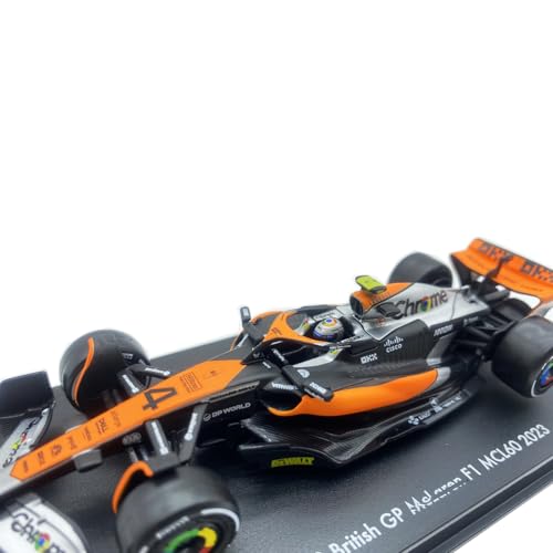 Modelo de auto HTLNUZD Bburag 1:43 F1 MCL60 Lando Norris miniatura 3