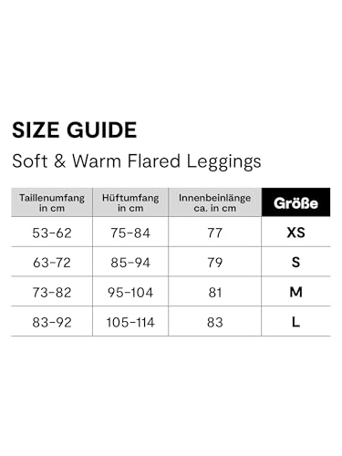 Leggins mujer con interior de forro polar suave que combate el frio eficazmente 6