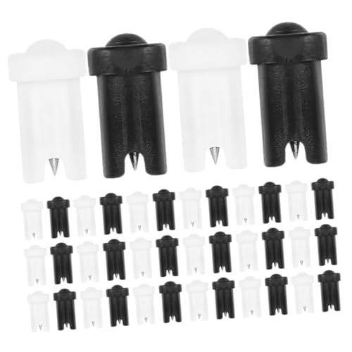 Beavorty Eyelash Bottle Nozzle Pins 60pcs Pp Stainless Steel Anti-Blocking Lash Extension Tools