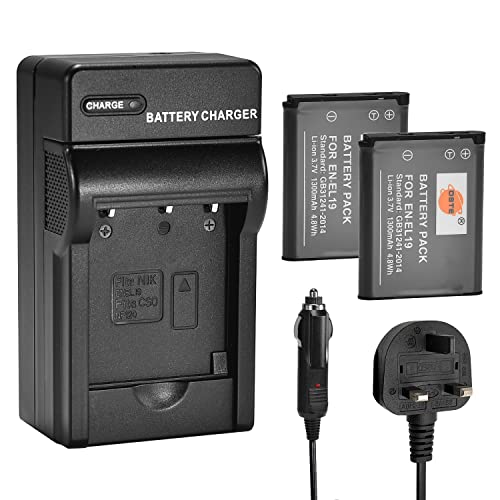 Baterías EN-EL19 para capturar tus viajes con Nikon Coolpix S3500