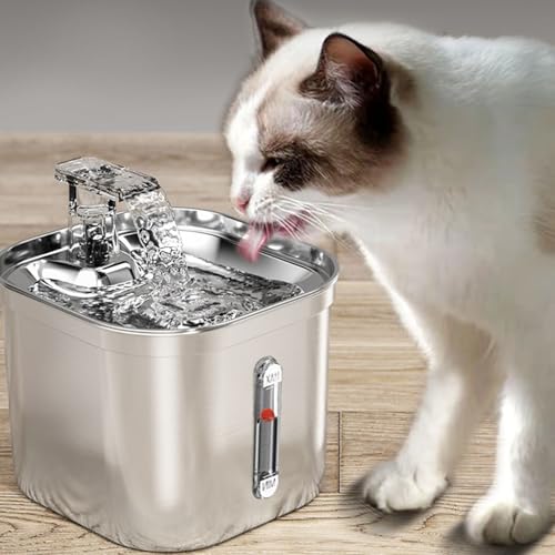 Fuente automática de agua para mascotas 2.20L miniatura 4