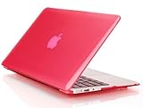 iPearl mCover Hard Shell Cover Case For 11.6-inch Apple MacBook Air A1370 & A1465 - RED