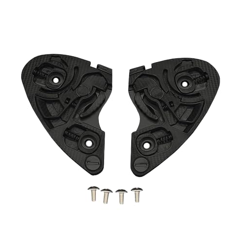 1 Pair CWR-F Replacement Base Plate Set for RF-1200, RF-SR,X14,Z7,NXR X-Spirit Helmets,Screws are Included