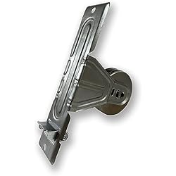 Persianas Sin Tambor Recogedor Persiana Empotrado fabricado en metal | Enrollador Persiana con doble brazo para una mayor solidez | Apto para cinta de hasta 23mm | Fabricado en España