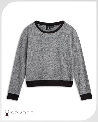 Spyder Womens Sweaters - Super Soft Lightweight Sweater with Ribbed Cuffs Womens Long Sleeve Tops Sweat Shirt (Sizes S-XL)3