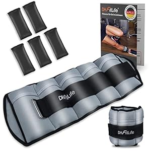 DH FitLife 4,5kg Verstellbare Fußgelenkgewichte
