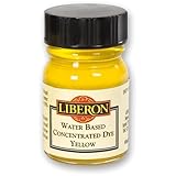 Liberon - Tinte concentrado de madera a base de agua (15 ml), color amarillo
