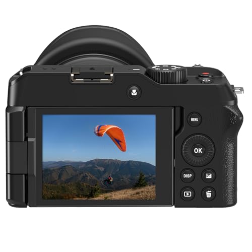 Cámara digital compacta ORDRO D130 5K 56MP 18X zoom WiFi miniatura 4
