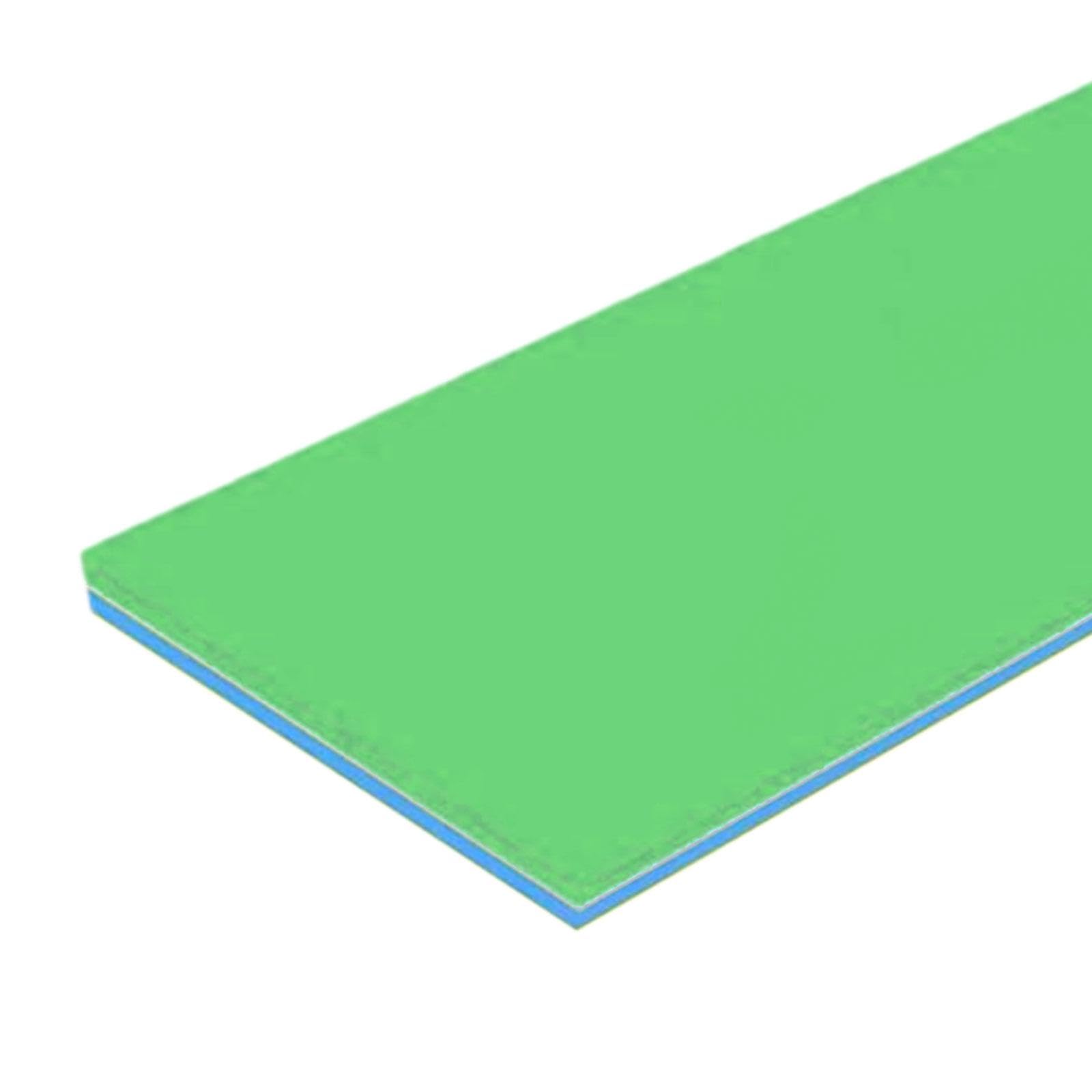 harayaa Tapis de Natation Flottant, Couverture de Piscine, Matelas Gonflable Insubmersible En XPE, Surface Douce, Idéal pour Les Enfants, Les Fêtes En Famille, Vert bleu