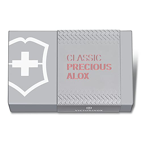 image for Victorinox Classic SD Precious Alox Swiss Army Knife, Compact 5 Functi