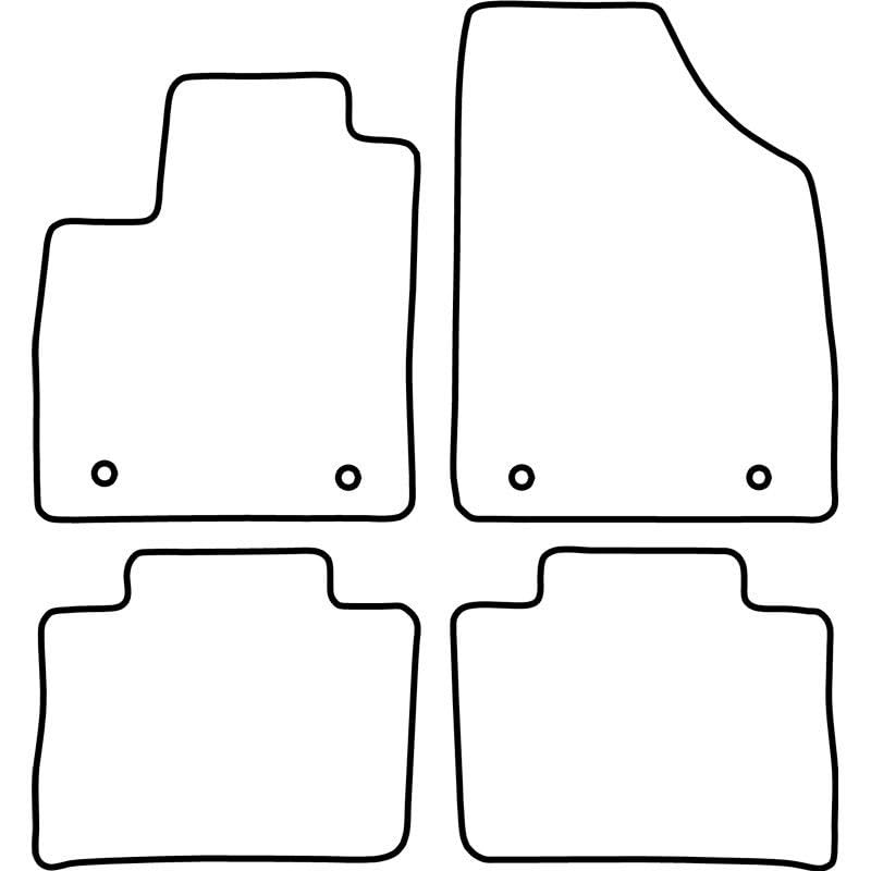 Image secondaire de Tapis de Sol Sur Mesure AUTO-STYLE pour MG (E) HS SUV 2019-2024