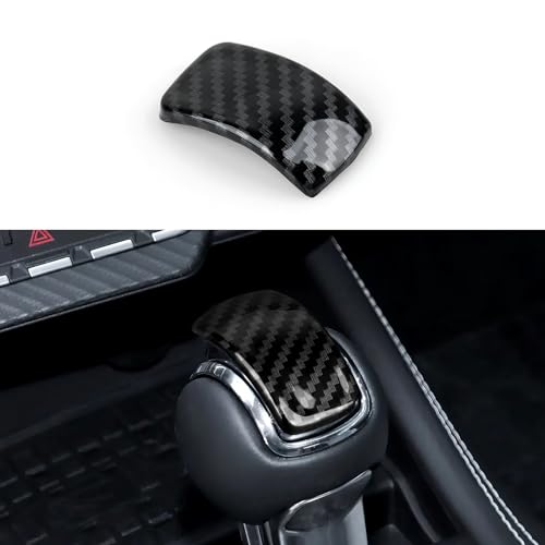 Customer Satisfaction Program 19B34 - Gearshift Lever Assembly Reverse Lock-Out - 2018-2019 Ford Mustang GT350 6 Car Gear Shift Knob Sticker ABS Carbon Fiber Decal Interior Trim Cover for 2024 2025 2026 Ford Mustang Accessories (Automatic Gear)