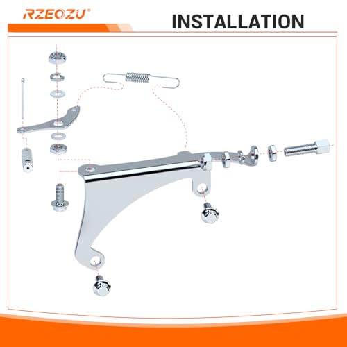 Image of Throttle Control Linkage Bracket Kit Compatible with Predator 212 224cc 196cc GX160 GX200 Engine Coleman CT200U BT200X CT200U-EX Baja MB165 MB200 Axis M200 Mini Bike Go Kart Parts Governor Rod