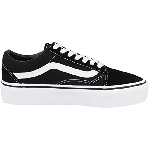 Vans Women's Old Skool Platform Trainers, Black