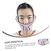 WOONEKY 1pc Breathable Face Lifting Mask for Women Ergonomic Strap Reusable Band for Double Chin Reduction and Facial Shaping Prevents Wrinkles and Sagging Fits All