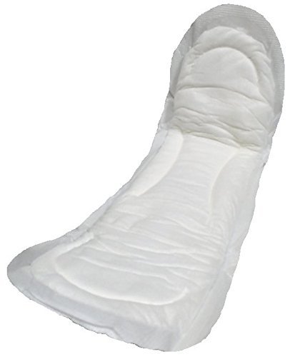 Maternity Pad Heavy 4.33" x 12.25" (4 Packs of 14) - Plus Vakly Postpartum Guide (4) - Thumbnail 2