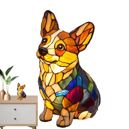 Lámpara de vitral de animales – Lámpara...