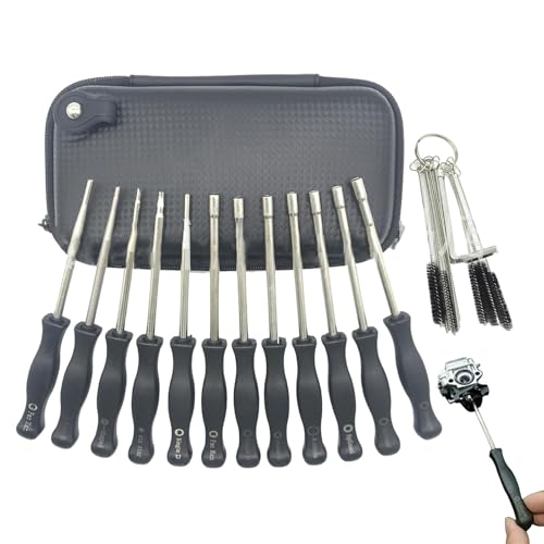 Herramienta de ajuste del carburador,Kit de ajuste del carburador | Destornillador de carburador eficaz | Piezas de repuesto para cortadora de hilo para motosierra y soplador