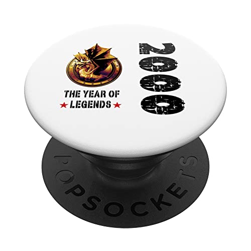 2000 año de nacimiento, 2000 año de leyendas, cumpleaños PopSockets PopGrip Intercambiable