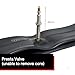 WTB Gravel & Road Bike Inner Tube (700 x 28-38, 48mm Presta Valve) Durable & Lightweight