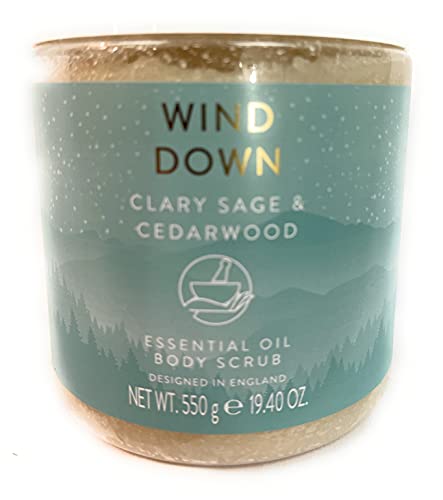 Asquith & Somerset Wind Down Clary Sage & Cedarwood Body Scrub 19.4 OZ