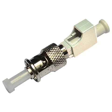 Ultra Spec - ST-Male to LC-Female Hybrid Fiber Adapter - Multimode (62.5/125) - Simplex - Metal Cover