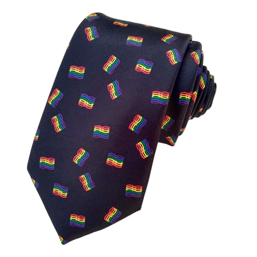 Cravate arc-en-ciel LGBT le cadeau homme parfait pour célébrer la Pride