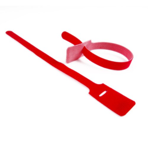 Hellermann Tyton GT.75X152C2 Grip Tie, 15.0"x.75", Polyamide; Polyethylene, Red (Pack of 100)