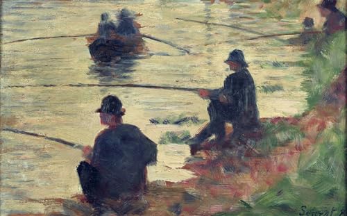 Tableaux de pêcheurs pour Lajatte Seurat pour une ambiance de chambre zen