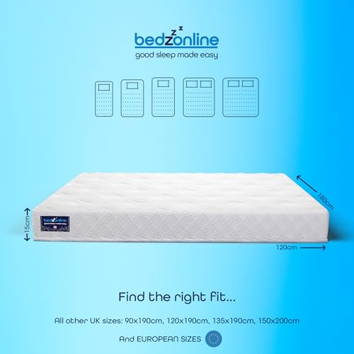 BEDZONLINE - Materasso in Memory Foam e Reflex 3