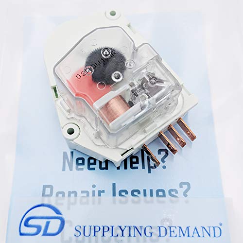Supplying Demand 241705102 4378243 Refrigerator Defrost Timer Replacement White