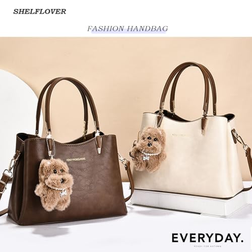 Bolso de mano para mujer estilo satchel y tote miniatura 3