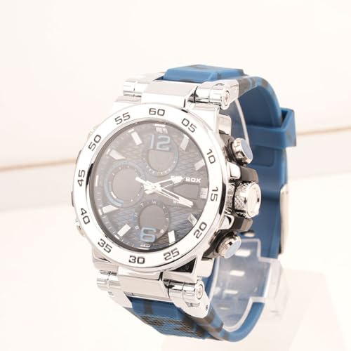 Image of LIGE Quartz Watch for Men Waterproof Big Dial Analog Digital Sport Multifunction LED Backlight Fashion Wristwatches Stopwatch Calendar Men