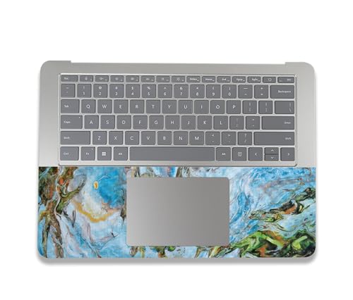 Image of MightySkins Carbon Fiber Skin Compatible With Microsoft Surface Laptop Studio 2 (2023) Full Wrap Kit - Island Swirl | Protective, Durable Textured Carbon Fiber Finish | Easy To Apply | Made in the USA