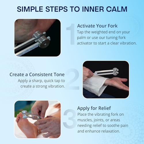 otto 128 weighted tuning fork for healing made in the usa chakra healing sound therapy for reducing inflammation meditation relaxation sound healing instruments amp sound therapy instruments