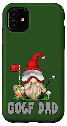 Golf Dad GNOME For Men Funny Golfer Grandpa Golfing Graphic Carcasa para iPhone 11