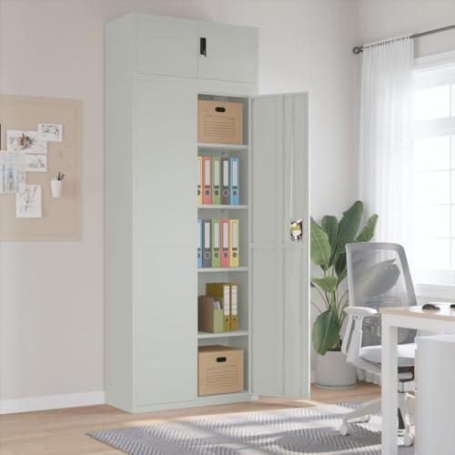 Classeur Solivagant en Acier Gris Clair pour Optimiser l'Espace - 2