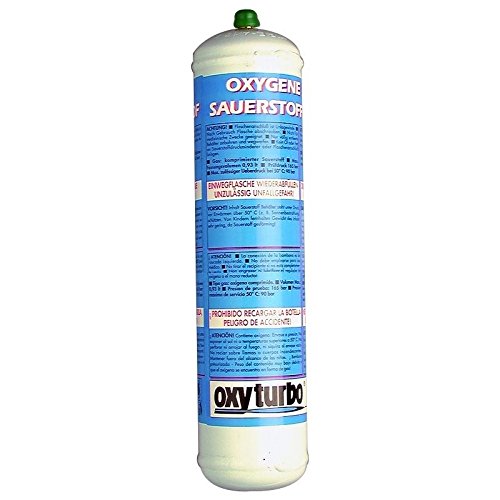 Oxyturbo OT116, Oxygen Bottle, For Ot115 Turbo 90, 1 L, Multicolor
