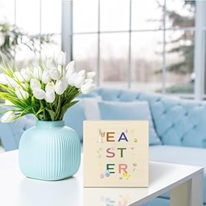 Rustic Easter Bunny Egg Decorations Spring Butterfly Flower Home Office Desk Decor Cute Wood Box Sign Farmhouse Cubicle Bookshelf Table Wall Art Decor 5 X 5 Inch Rustic Easter Bunny Egg Decorations Spring Butterfly Flower Home Office Desk Decor Cute Wood Box Sign Farmhouse Cubicle Bookshelf Table Wall Art Decor 5 X 5 Inch