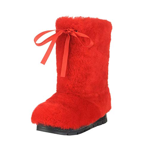 Red winter boots,sheepskin fur toddler boots, girls snow boots, kids mukluks, yeti boots for kids, children winter shoe, fur boots for kids4
