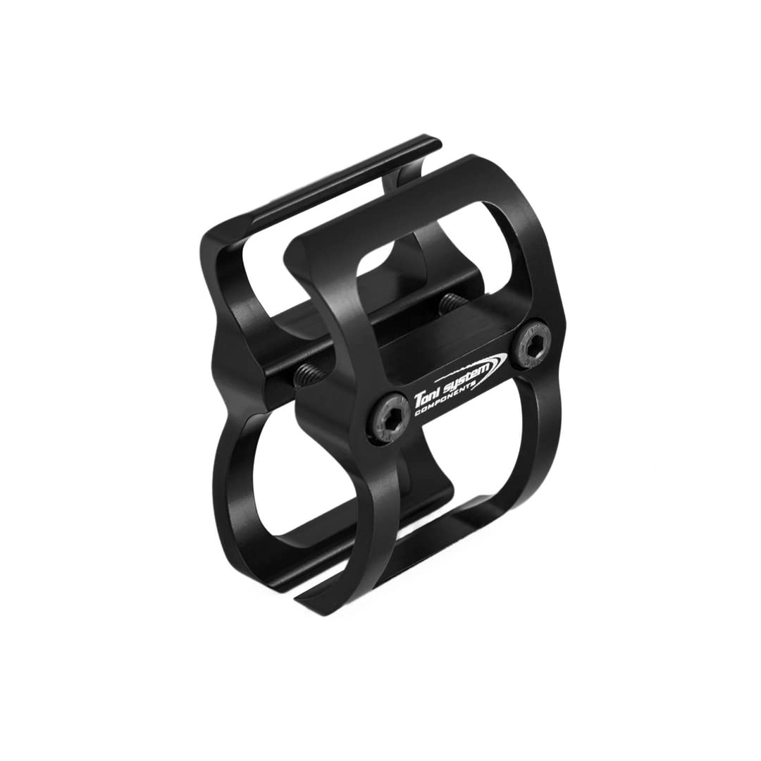 Toni system - Código ASTC1 Conjunto Pinza Tubo Caña para rifles (Vari Colores) (Negro)