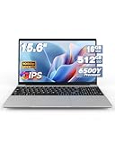 XYPLOXZ Laptop Computers,15.6' IPS 1080P Screen,6500Y Processor 3.4Ghz (Beat n5095) 16GB RAM 512GB SSD, Laptops with Fingerprint Recognition Backlit Keyboard,WiFi, USB C(Data), Webcam, HDMI