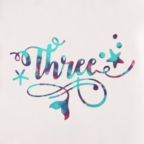 Toddler Girl Birthday Mermaid Outfits 2nd 3rd 4th Birthday Short Sleeve T-Shirt Shiny Flared Pant Set Summer Clothes4