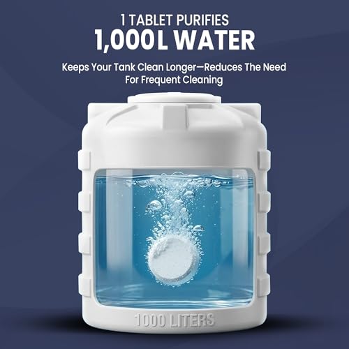 Image of Robustt Water Purification Chlorine Tablets for Water Tank (25 Tablets) 1 Tablet Purifies 1000L Water | Fast Acting Water Purifier Tablet | Eliminates Unpleasant Smell and Prevents Bacterial Growth