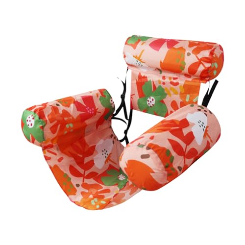 Sillón flotante para piscina | Sillón lounge hinchable – Hamaca flotante – para fiesta en la playa, vacaciones, excursión, fin de semana, río lago al aire libre