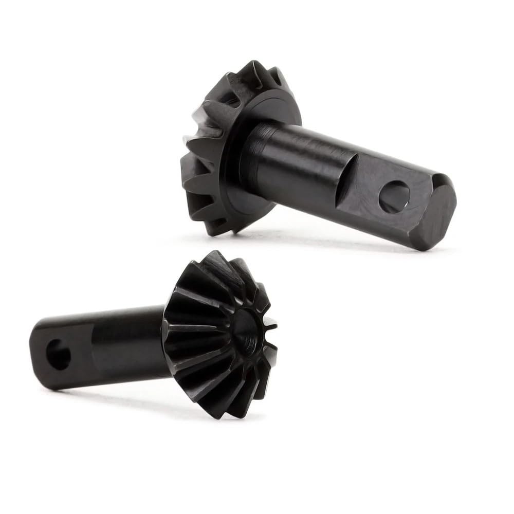 Engrenage de sortie différentiel en acier trempé 13T Compatible avec véhicules tout-terrain télécommandés à l'échelle 1/10 compatible avec les accessoires sur chenilles 4x4 ensemble de 2 pièces
