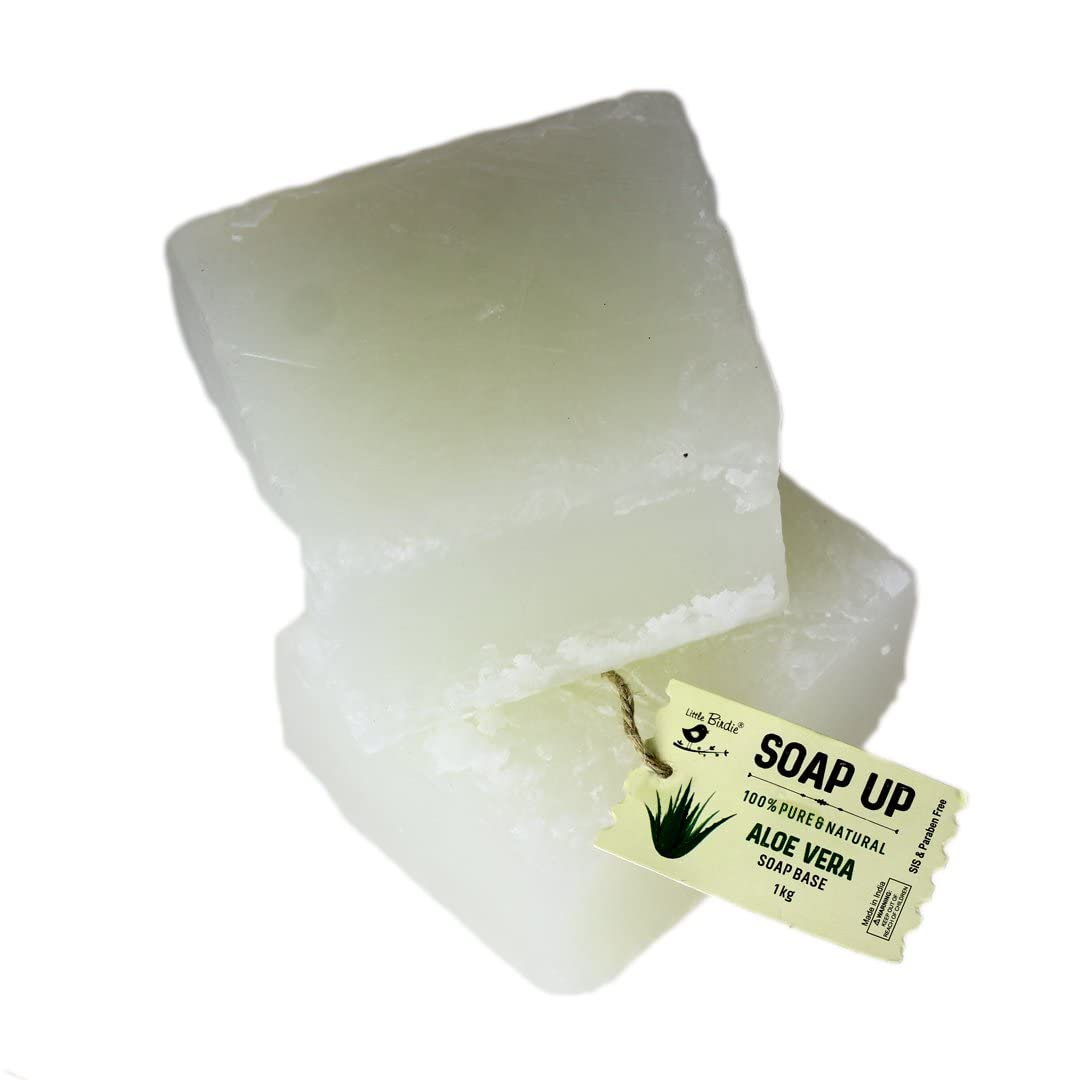 Little Birdie Soap Base 1KG (Aloe Vera)