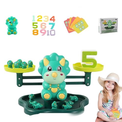 Juguetes de conteo de equilibrio, juguete matemático de equilibrio - Monkey Balance Cool Math Game para niñas y niños - Juguete educativo con números, divertidos juguetes de aprendizaje STEM para de 3
