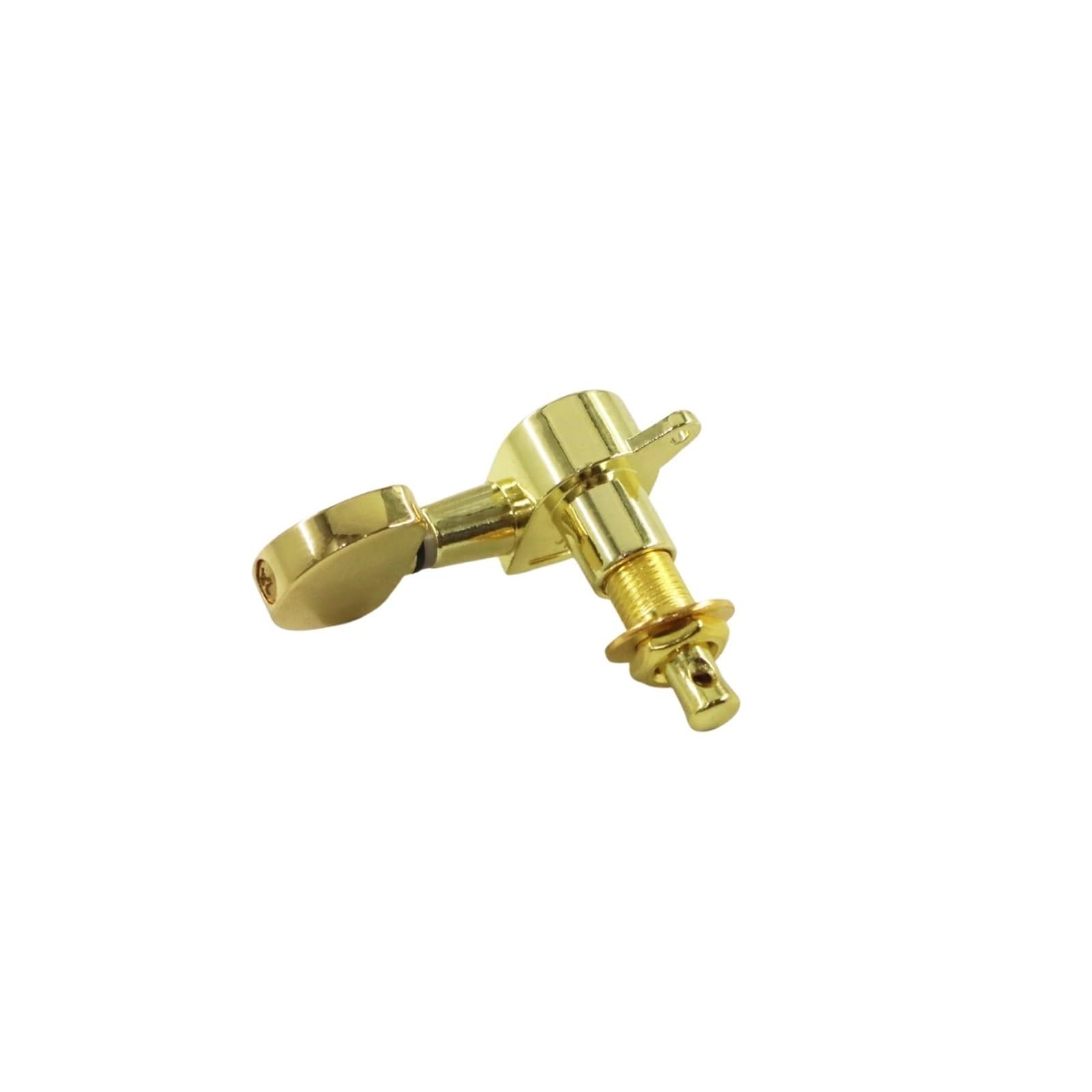 Clavijas de afinación de cuerdas de guitarra selladas, claves de máquina, afinadores for guitarra eléctrica o acústica semicircular, 3 plataformas izquierdas(Chrome Set)